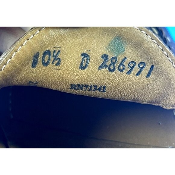 L.L. Bean Signature Men's Brown Leather Loafers Shoe Size 10.5 - Picture 9 of 10